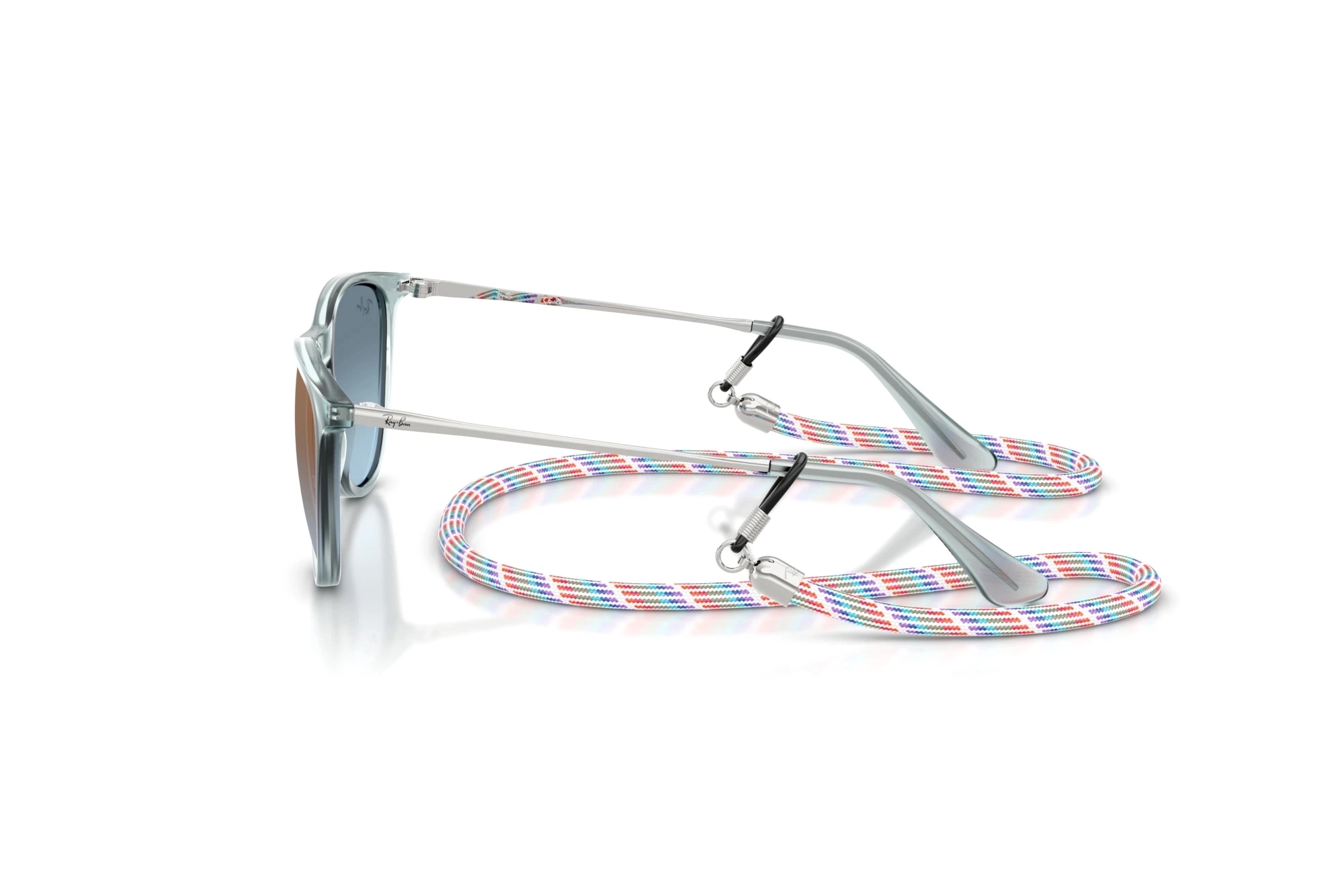 Ray-Ban Junior RJ9060S 7223U0 50 | Çocuk Şeffaf Yeşil Güneş Gözlüğü
